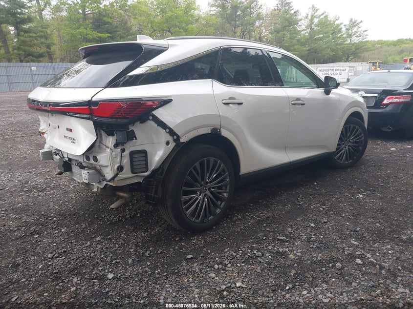 2023 Lexus Rx VIN 2T2BBMCA3PC003128 IAAI salvage auction — REAR END, Salvage (New Jersey), sold $26,750 on 2026-07-29 (photo 4)