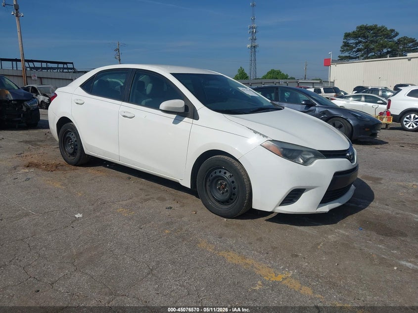 2016 Toyota Corolla VIN 5YFBURHE4GP505119 IAAI salvage auction — LEFT SIDE, Salvage (Georgia), sold $2,450 on 2026-07-08 (photo 1)