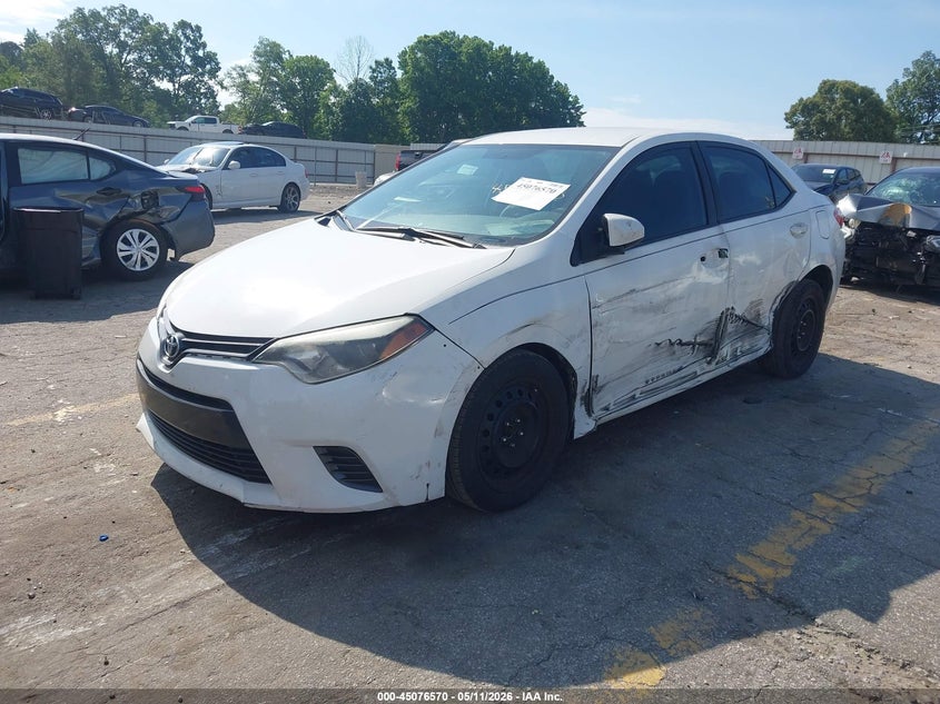 2016 Toyota Corolla VIN 5YFBURHE4GP505119 IAAI salvage auction — LEFT SIDE, Salvage (Georgia), sold $2,450 on 2026-07-08 (photo 2)