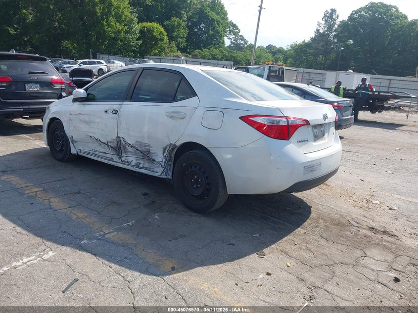2016 Toyota Corolla VIN 5YFBURHE4GP505119 IAAI salvage auction — LEFT SIDE, Salvage (Georgia), sold $2,450 on 2026-07-08 (photo 3)