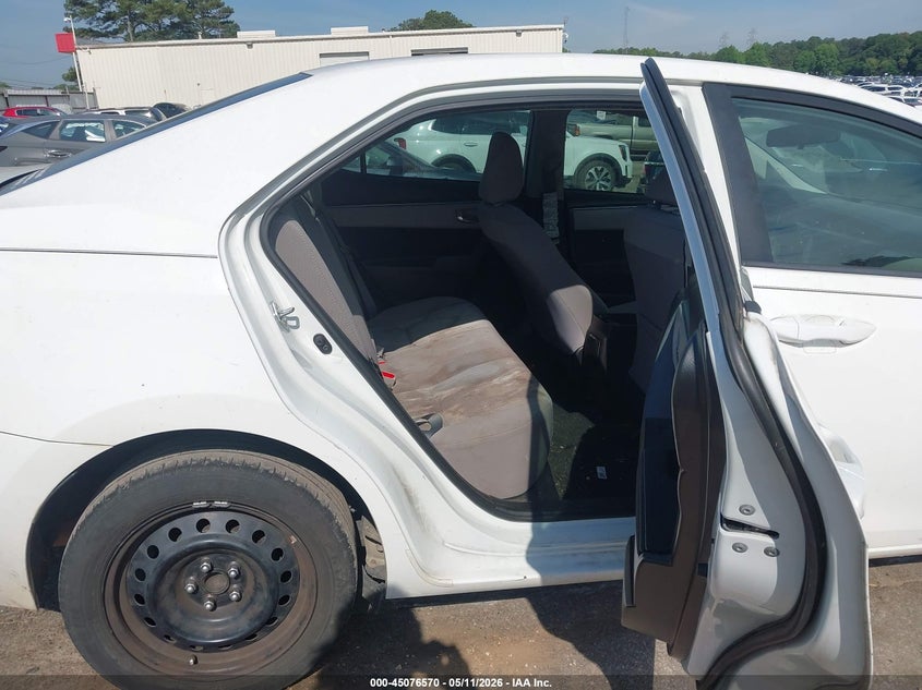 2016 Toyota Corolla VIN 5YFBURHE4GP505119 IAAI salvage auction — LEFT SIDE, Salvage (Georgia), sold $2,450 on 2026-07-08 (photo 8)