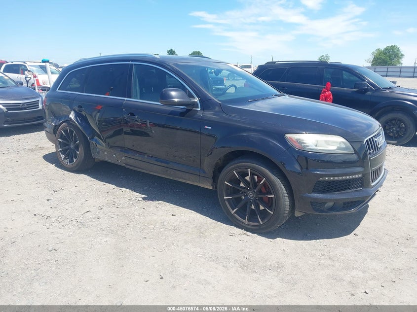 2014 Audi Q7 VIN WA1WMAFE7ED002006 IAAI salvage auction — RIGHT SIDE, Clear (Arkansas), sold $2,450 on 2026-07-22 (photo 1)