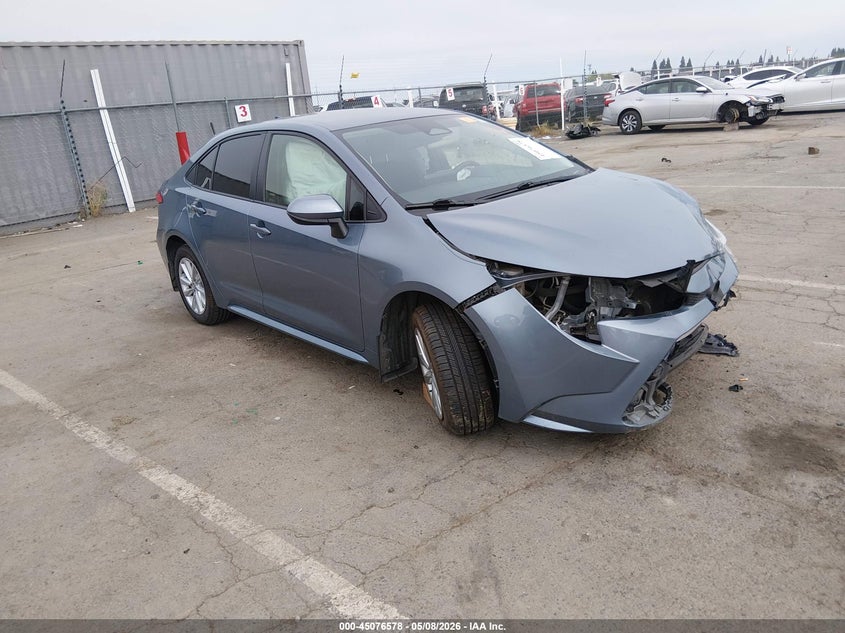 2024 Toyota Corolla VIN JTDBCMFE2RJ025080 IAAI salvage auction — FRONT END, Salvage (California), sold $3,250 on 2026-07-08 (photo 1)