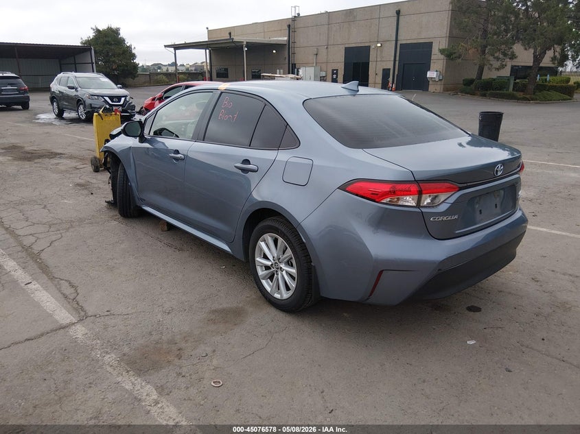 2024 Toyota Corolla VIN JTDBCMFE2RJ025080 IAAI salvage auction — FRONT END, Salvage (California), sold $3,250 on 2026-07-08 (photo 3)
