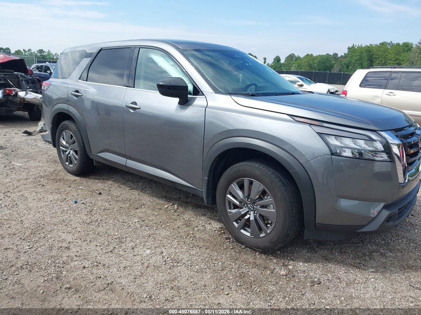 2025 Nissan Pathfinder VIN 5N1DR3AA9SC217205 IAAI salvage auction — LEFT SIDE, Salvage (South Carolina), sold $7,200 on 2026-07-30 (photo 1)