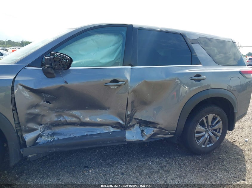 2025 Nissan Pathfinder VIN 5N1DR3AA9SC217205 IAAI salvage auction — LEFT SIDE, Salvage (South Carolina), sold $7,200 on 2026-07-30 (photo 6)