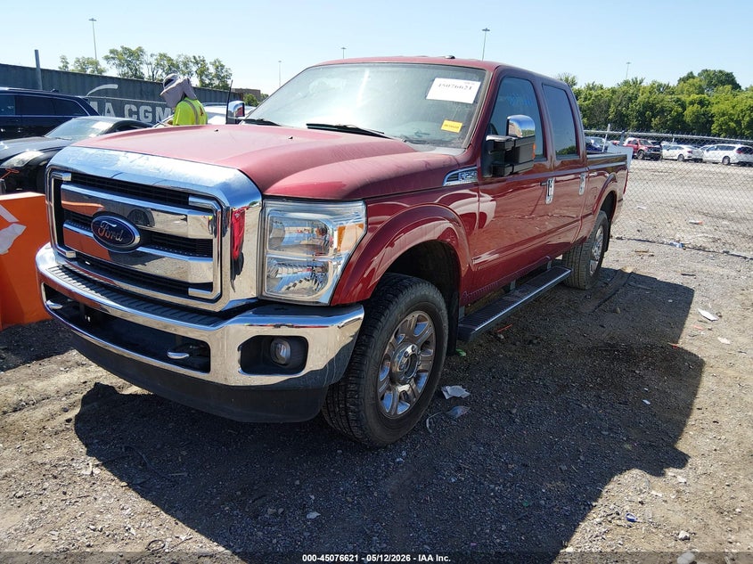 2015 Ford F250 VIN 1FT7W2B63FEA50347 IAAI salvage auction — ENGINE BURN, Salvage (Tennessee), sold $7,600 on 2026-07-09 (photo 2)