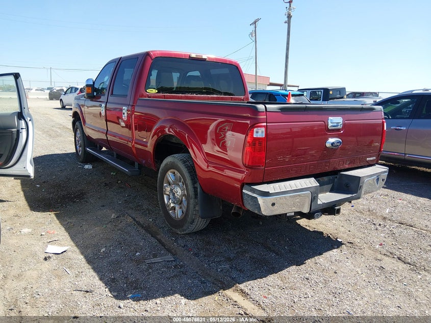 2015 Ford F250 VIN 1FT7W2B63FEA50347 IAAI salvage auction — ENGINE BURN, Salvage (Tennessee), sold $7,600 on 2026-07-09 (photo 3)