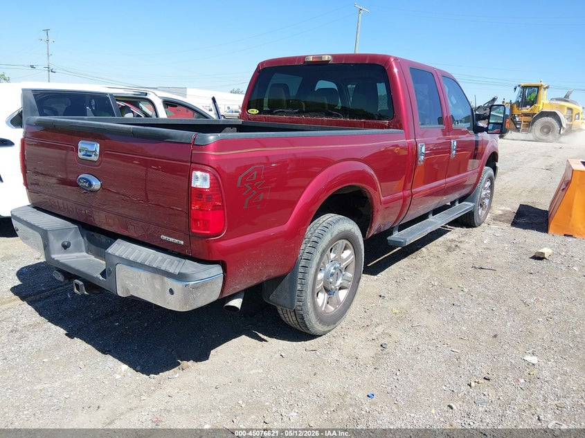 2015 Ford F250 VIN 1FT7W2B63FEA50347 IAAI salvage auction — ENGINE BURN, Salvage (Tennessee), sold $7,600 on 2026-07-09 (photo 4)