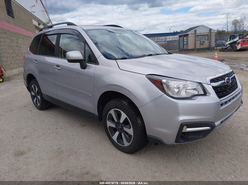 2018 Subaru Forester VIN JF2SJAEC6JH520268 IAAI salvage auction — LEFT SIDE, Salvage (Maine), sold $1,750 on 2026-07-06 (photo 1)
