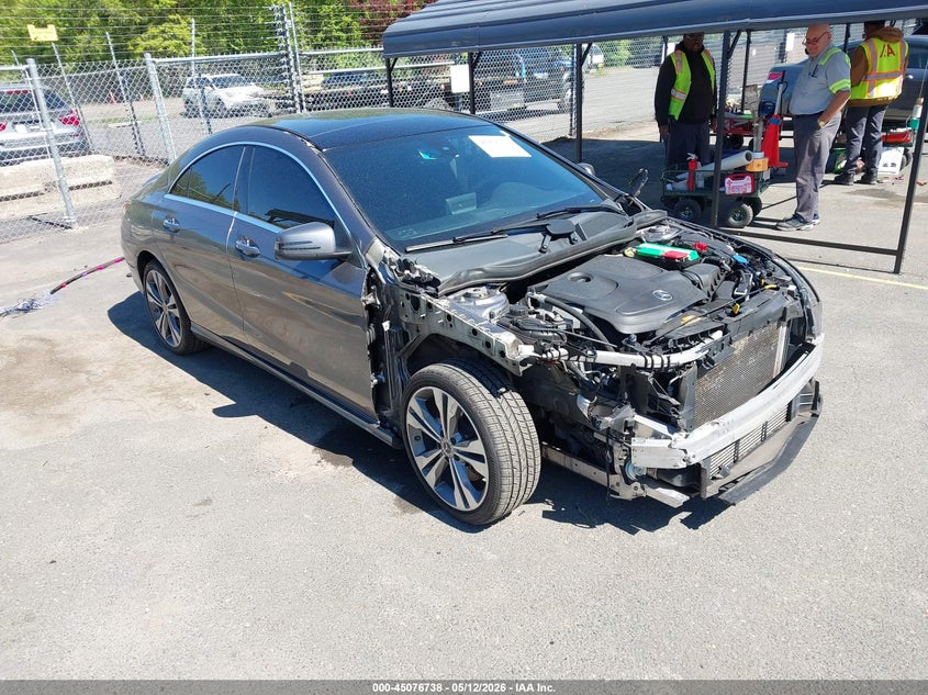 2019 Mercedes-benz Cla-klasse VIN WDDSJ4GB4KN723625 IAAI salvage auction — FRONT END, Salvage (Connecticut), sold $3,300 on 2026-07-09 (photo 1)
