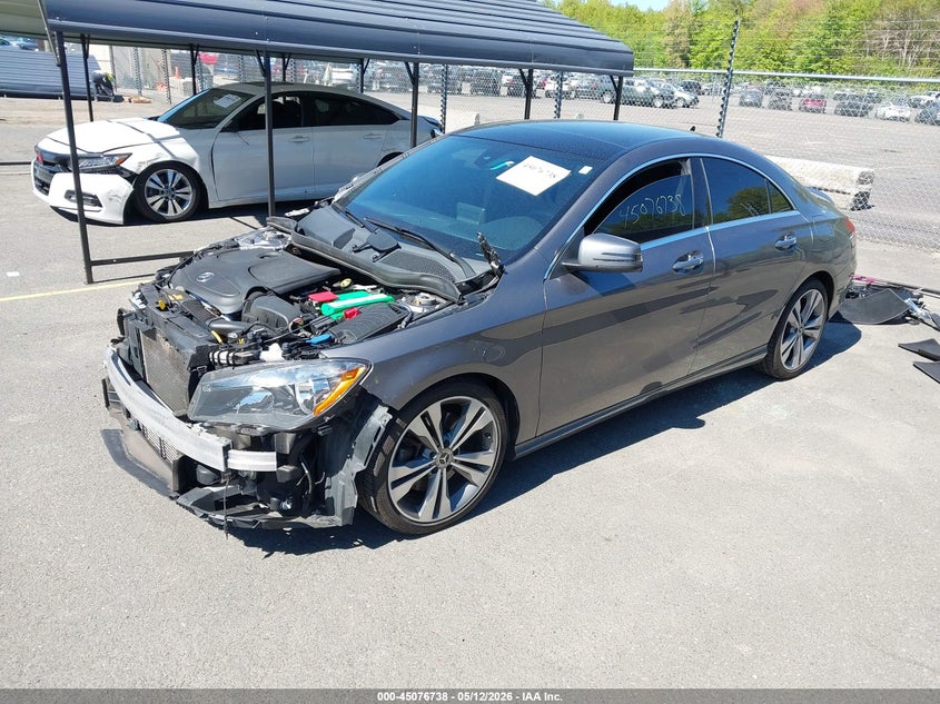 2019 Mercedes-benz Cla-klasse VIN WDDSJ4GB4KN723625 IAAI salvage auction — FRONT END, Salvage (Connecticut), sold $3,300 on 2026-07-09 (photo 2)