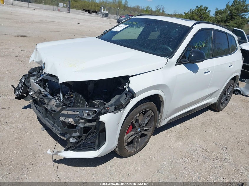 2026 BMW X1 VIN WBX73EF07T5495849 IAAI salvage auction — FRONT END, Clear Claim Paid (Wisconsin), sold $16,300 on 2026-07-28 (photo 2)