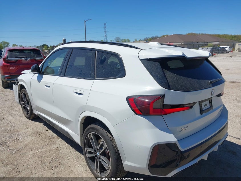 2026 BMW X1 VIN WBX73EF07T5495849 IAAI salvage auction — FRONT END, Clear Claim Paid (Wisconsin), sold $16,300 on 2026-07-28 (photo 3)