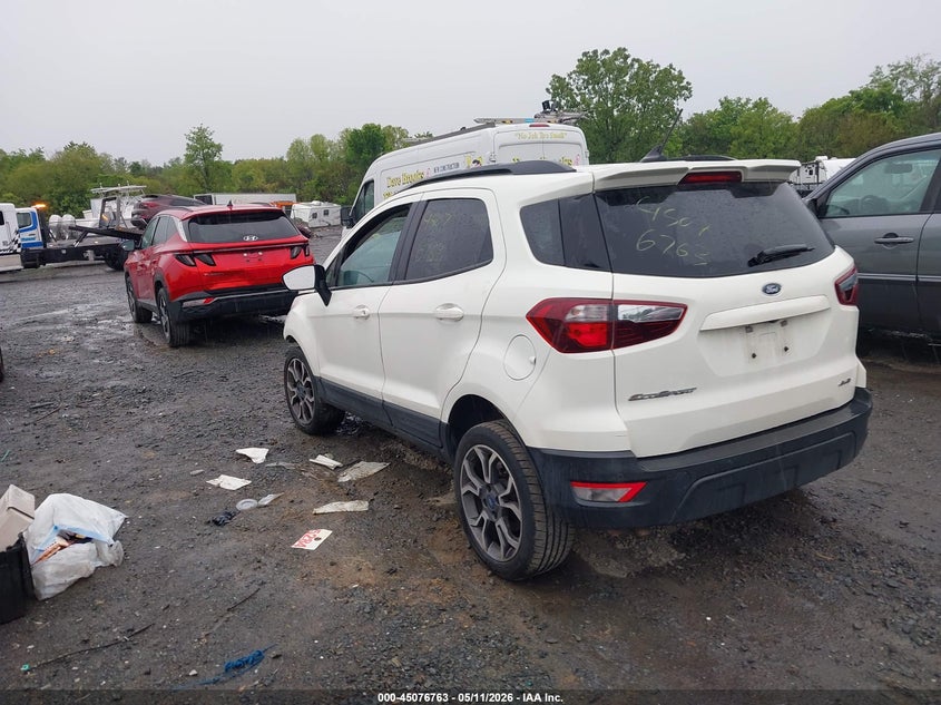 2020 Ford Ecosport VIN MAJ6S3JL3LC335700 IAAI salvage auction — FRONT END, Salvage (Virginia), sold $450 on 2026-07-14 (photo 3)