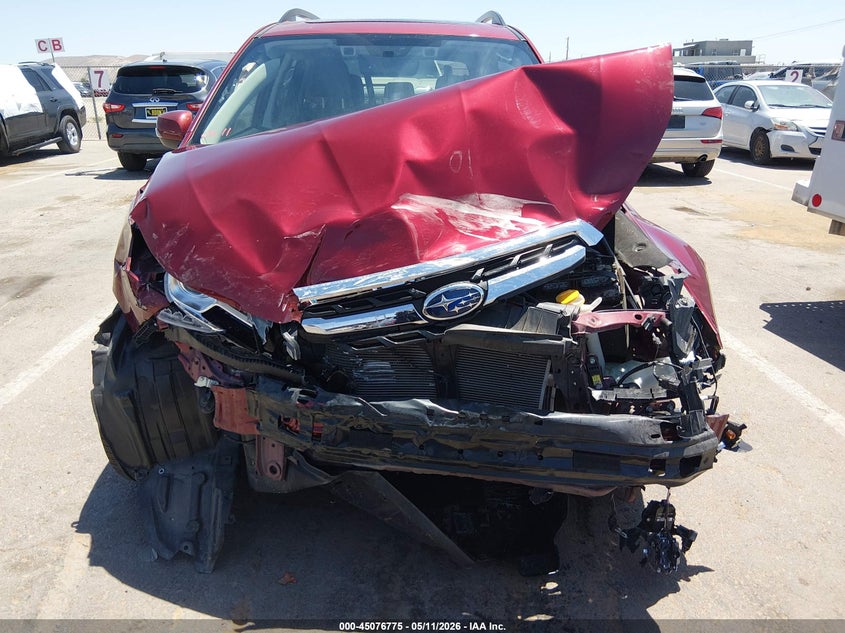 2017 Subaru Forester VIN JF2SJAWC6HH580981 IAAI salvage auction — FRONT END, Salvage (Texas), sold $500 on 2026-07-22 (photo 6)