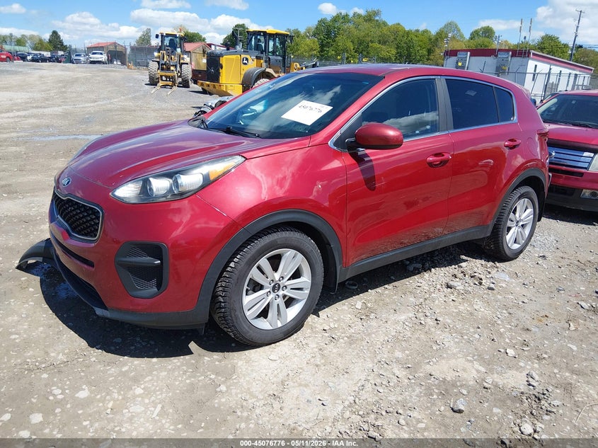 2018 Kia Sportage VIN KNDPM3AC4J7481389 IAAI salvage auction — RIGHT FRONT, Salvage (West Virginia), sold $2,250 on 2026-07-08 (photo 2)