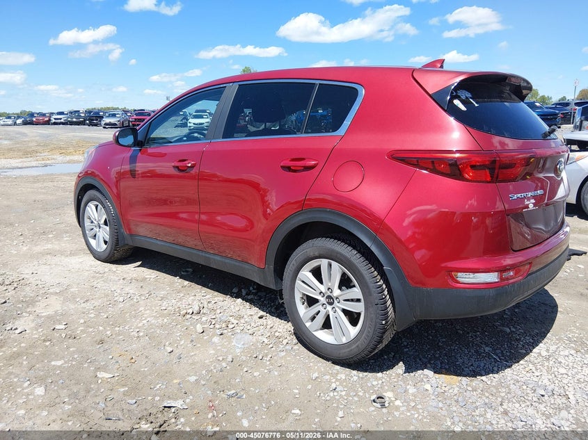 2018 Kia Sportage VIN KNDPM3AC4J7481389 IAAI salvage auction — RIGHT FRONT, Salvage (West Virginia), sold $2,250 on 2026-07-08 (photo 3)