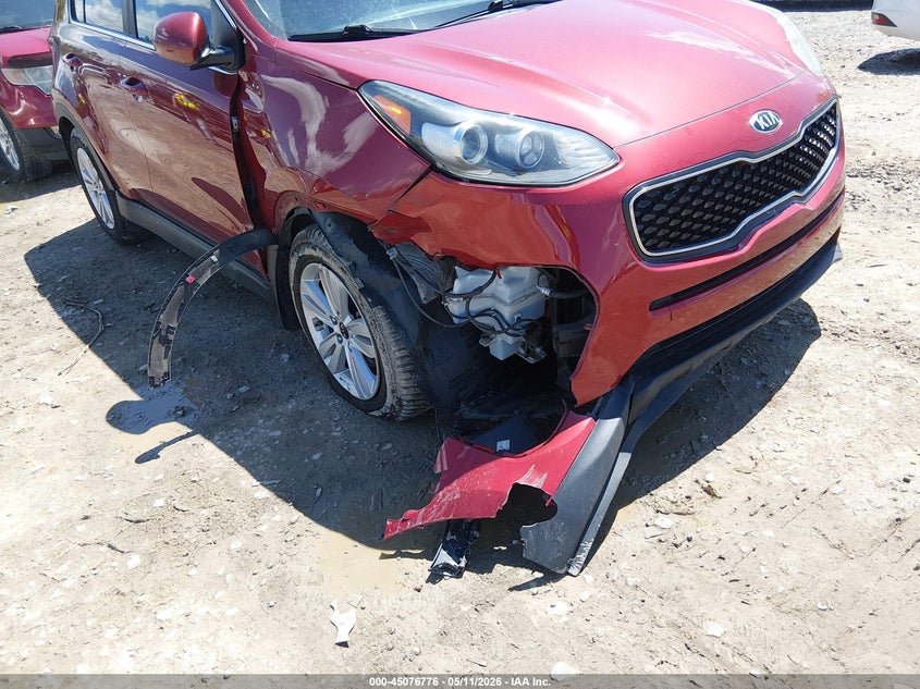 2018 Kia Sportage VIN KNDPM3AC4J7481389 IAAI salvage auction — RIGHT FRONT, Salvage (West Virginia), sold $2,250 on 2026-07-08 (photo 6)