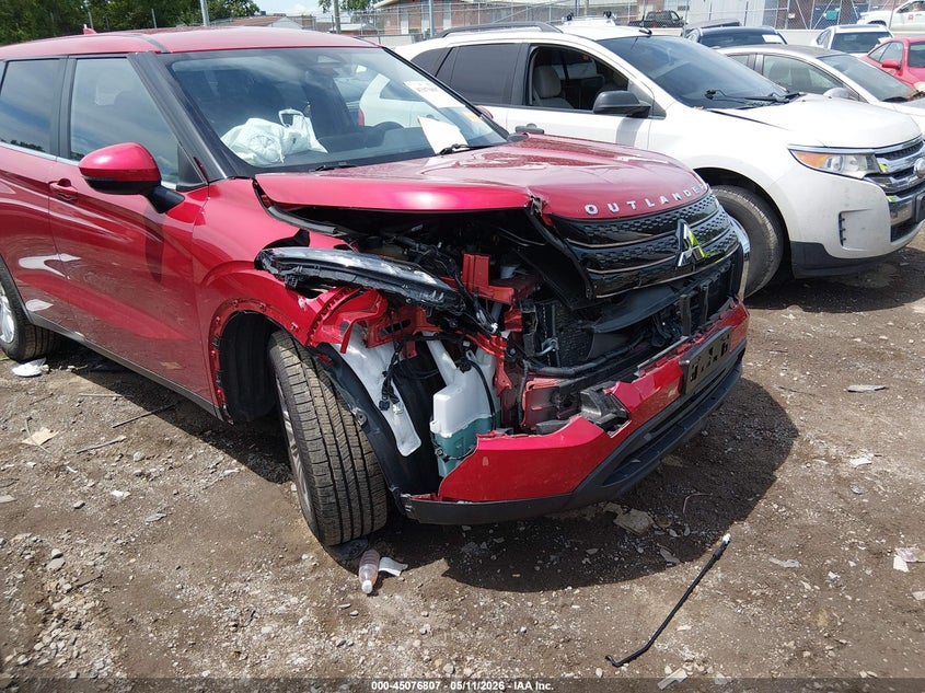2024 Mitsubishi Outlander VIN JA4J3UA87RZ033930 IAAI salvage auction — RIGHT FRONT, Certificate Of Destruction (Florida), sold $5,100 on 2026-07-30 (photo 6)