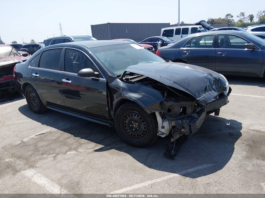 2013 Chevrolet Impala VIN 2G1WC5E39D1253337 IAAI salvage auction — FRONT END, Salvage (California), sold $300 on 2026-07-09 (photo 1)