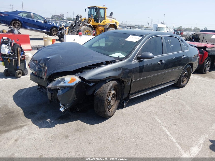2013 Chevrolet Impala VIN 2G1WC5E39D1253337 IAAI salvage auction — FRONT END, Salvage (California), sold $300 on 2026-07-09 (photo 2)