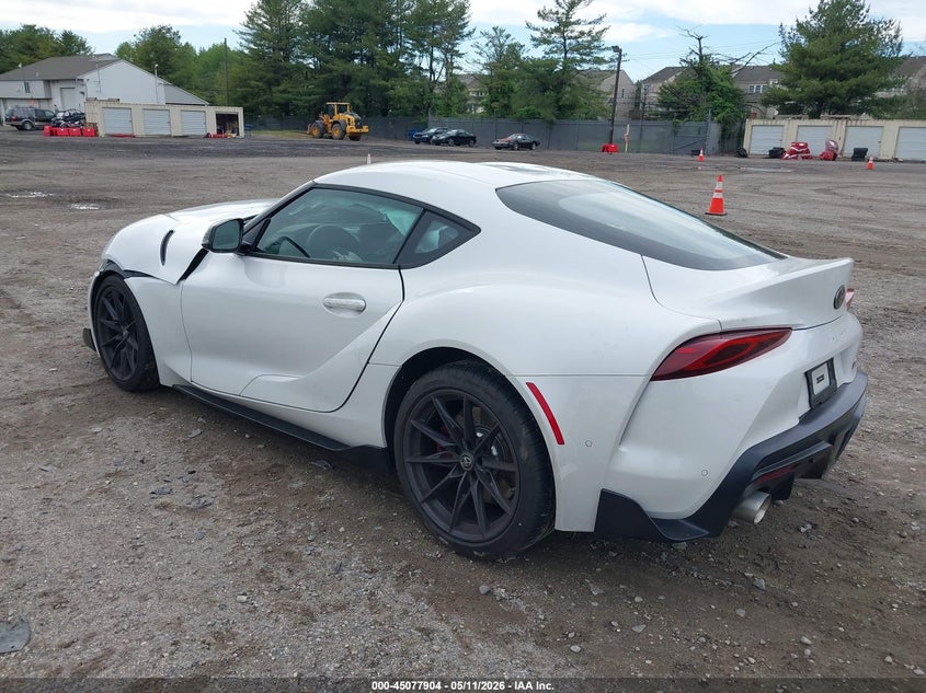 2026 Toyota Supra VIN WZ1DB0G02TW076940 IAAI salvage auction — FRONT END, Salvage (New Jersey), sold $10,750 on 2026-07-30 (photo 3)