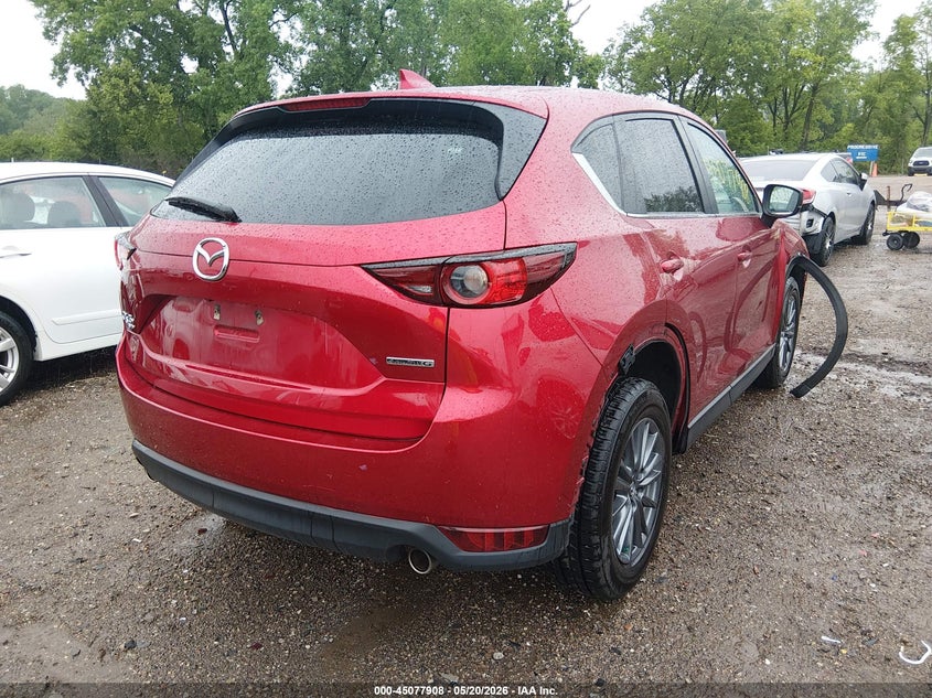 2021 Mazda Cx-5 VIN JM3KFBCM1M0367777 IAAI salvage auction — RIGHT SIDE, Salvage (Indiana), sold $7,000 on 2026-07-29 (photo 4)