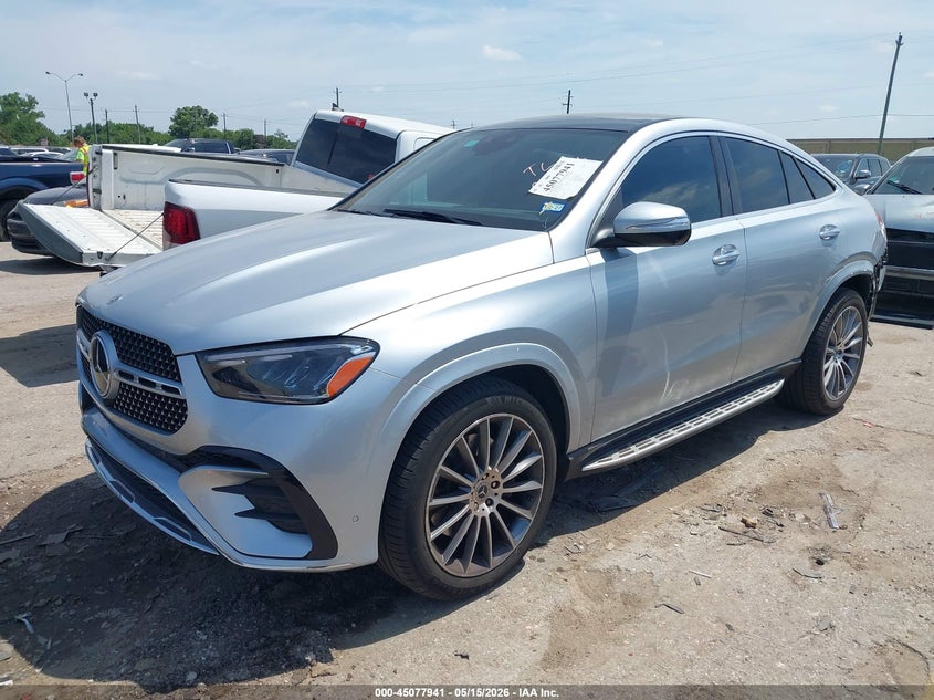 2025 Mercedes-benz VIN 4JGFD5KB5SB313414 IAAI salvage auction — REAR END, Salvage Title, sold $45,850 on 2026-07-20 (photo 2)