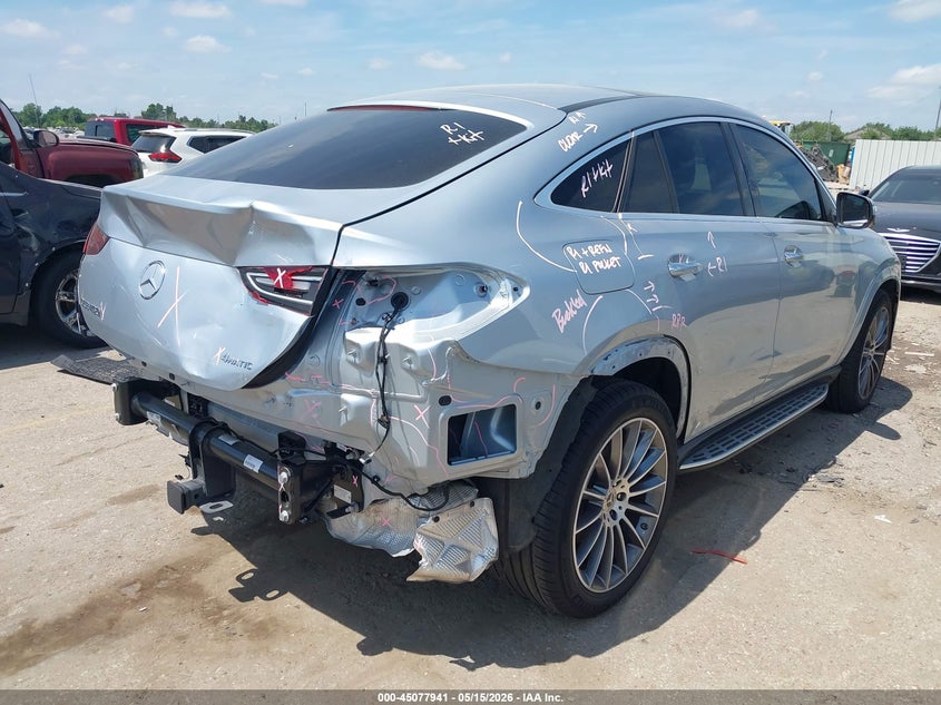 2025 Mercedes-benz VIN 4JGFD5KB5SB313414 IAAI salvage auction — REAR END, Salvage Title, sold $45,850 on 2026-07-20 (photo 4)
