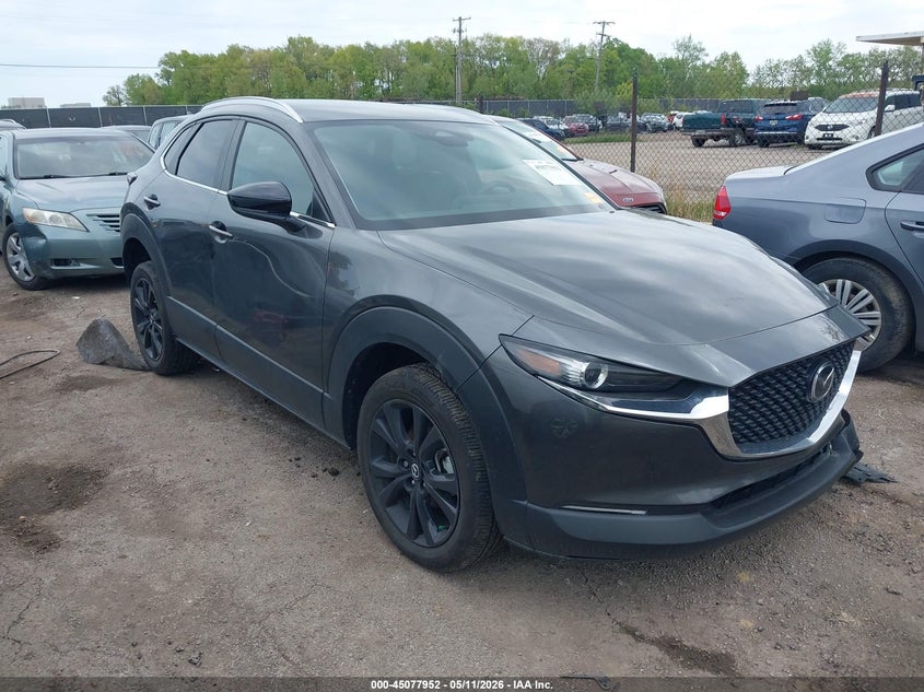2024 Mazda Cx-30 VIN 3MVDMBBM0RM687071 IAAI salvage auction — LEFT FRONT, Salvage (Ohio), sold $7,400 on 2026-07-28 (photo 1)