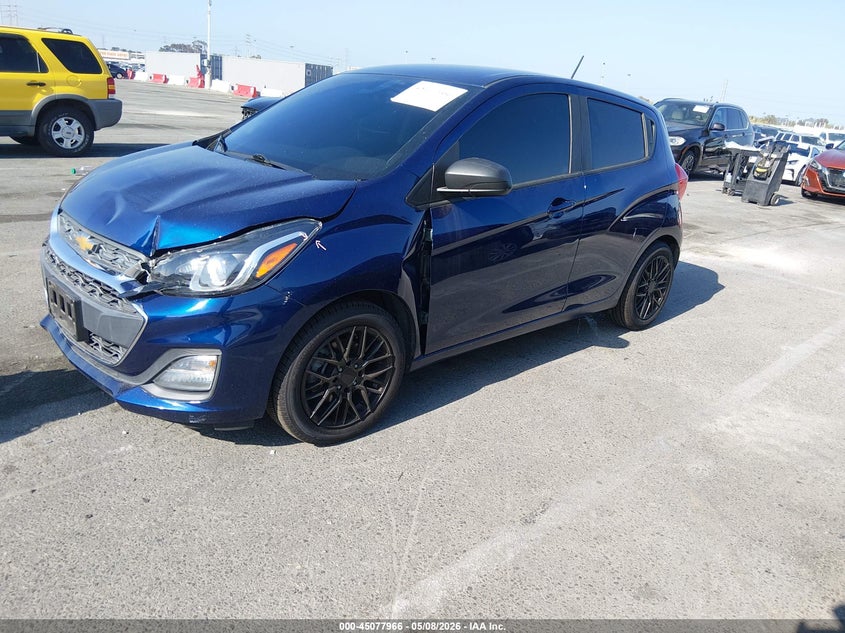 2022 Chevrolet Spark VIN KL8CB6SA9NC033903 IAAI salvage auction — FRONT END, Salvage (California), sold $1,100 on 2026-07-23 (photo 2)