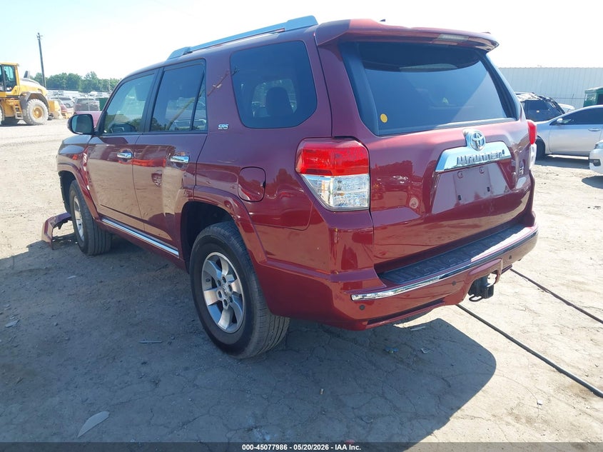 2012 Toyota 4runner VIN JTEBU5JR4C5094104 IAAI salvage auction — FRONT END, Clear (Virginia), sold $5,925 on 2026-07-17 (photo 3)
