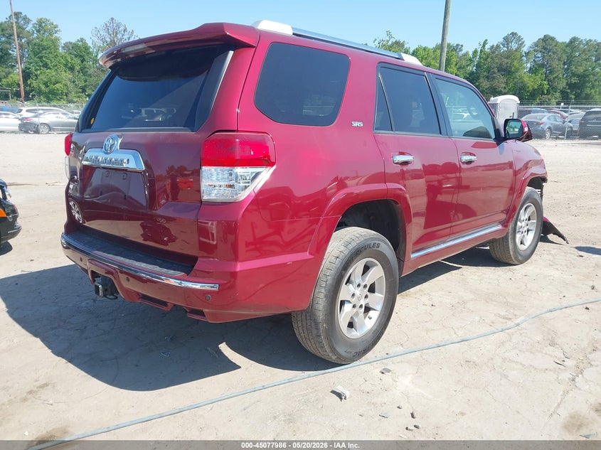 2012 Toyota 4runner VIN JTEBU5JR4C5094104 IAAI salvage auction — FRONT END, Clear (Virginia), sold $5,925 on 2026-07-17 (photo 4)
