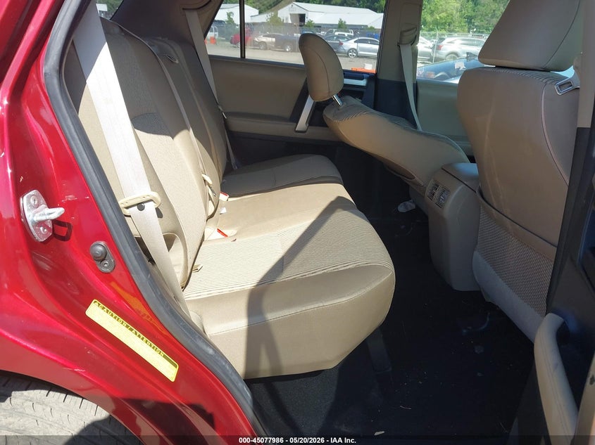 2012 Toyota 4runner VIN JTEBU5JR4C5094104 IAAI salvage auction — FRONT END, Clear (Virginia), sold $5,925 on 2026-07-17 (photo 8)