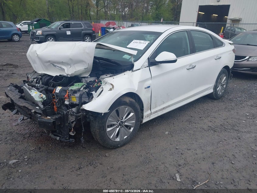 2019 Hyundai Sonata VIN KMHE24L31KA093553 IAAI salvage auction — FRONT END, Mv-907A (New York), sold $650 on 2026-07-28 (photo 2)