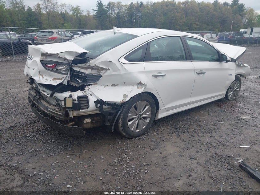2019 Hyundai Sonata VIN KMHE24L31KA093553 IAAI salvage auction — FRONT END, Mv-907A (New York), sold $650 on 2026-07-28 (photo 4)