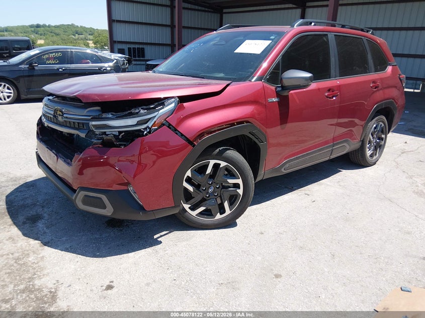 2025 Subaru Forester VIN JF2SLSRD1SH429221 IAAI salvage auction — FRONT END, Salvage (Missouri), sold $13,250 on 2026-07-16 (photo 2)