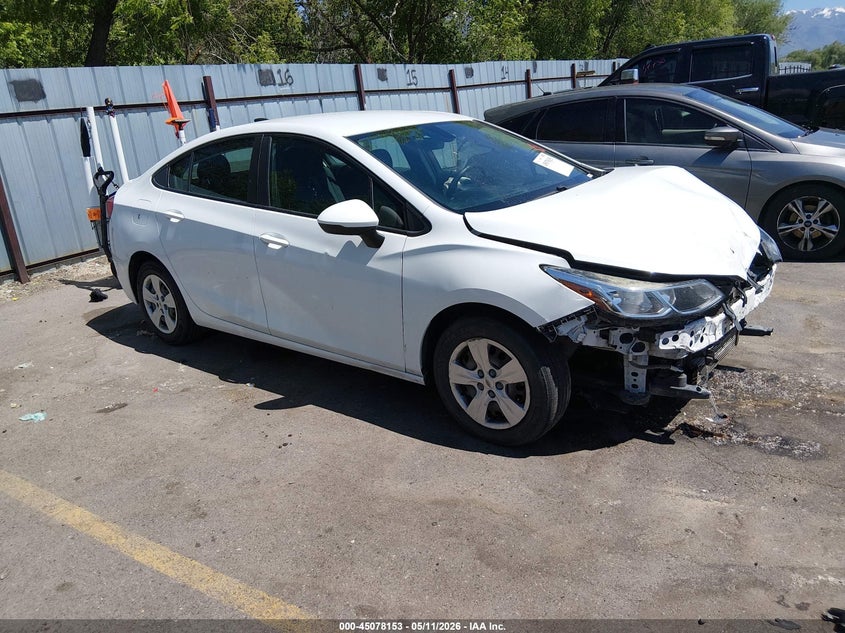 2016 Chevrolet Cruze VIN 1G1BC5SM3G7233250 IAAI salvage auction — FRONT END, Salvage (Utah), sold $750 on 2026-07-09 (photo 1)