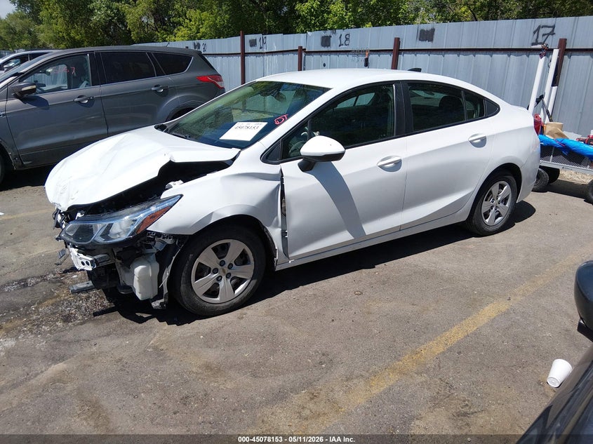 2016 Chevrolet Cruze VIN 1G1BC5SM3G7233250 IAAI salvage auction — FRONT END, Salvage (Utah), sold $750 on 2026-07-09 (photo 2)