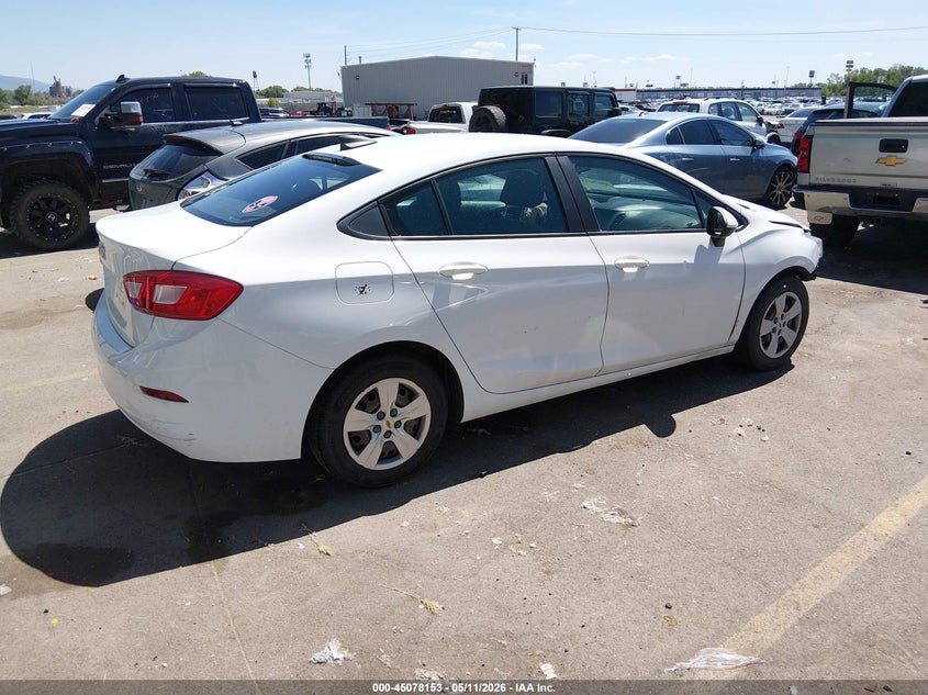 2016 Chevrolet Cruze VIN 1G1BC5SM3G7233250 IAAI salvage auction — FRONT END, Salvage (Utah), sold $750 on 2026-07-09 (photo 4)