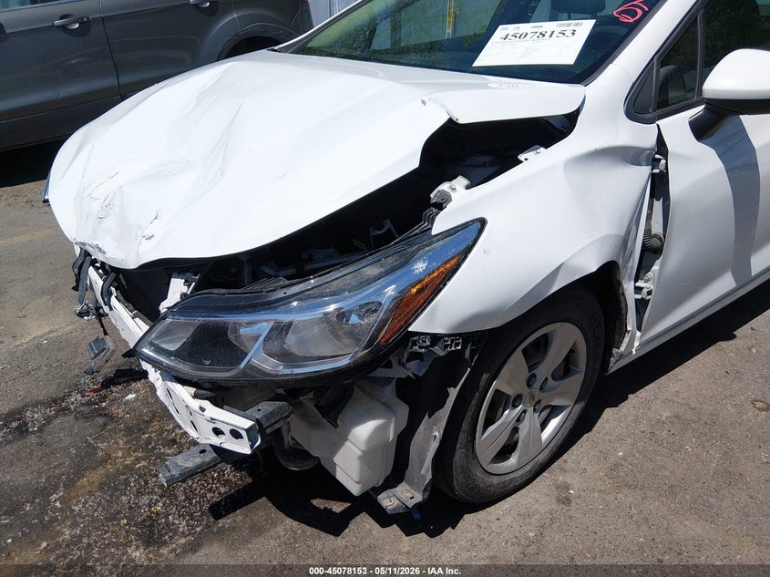 2016 Chevrolet Cruze VIN 1G1BC5SM3G7233250 IAAI salvage auction — FRONT END, Salvage (Utah), sold $750 on 2026-07-09 (photo 6)