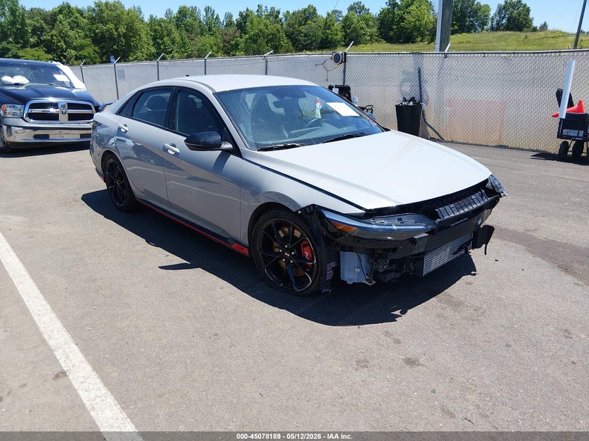 2025 Hyundai Elantra n VIN KMHLW4DK2SU033300 — IAAI salvage auction photo