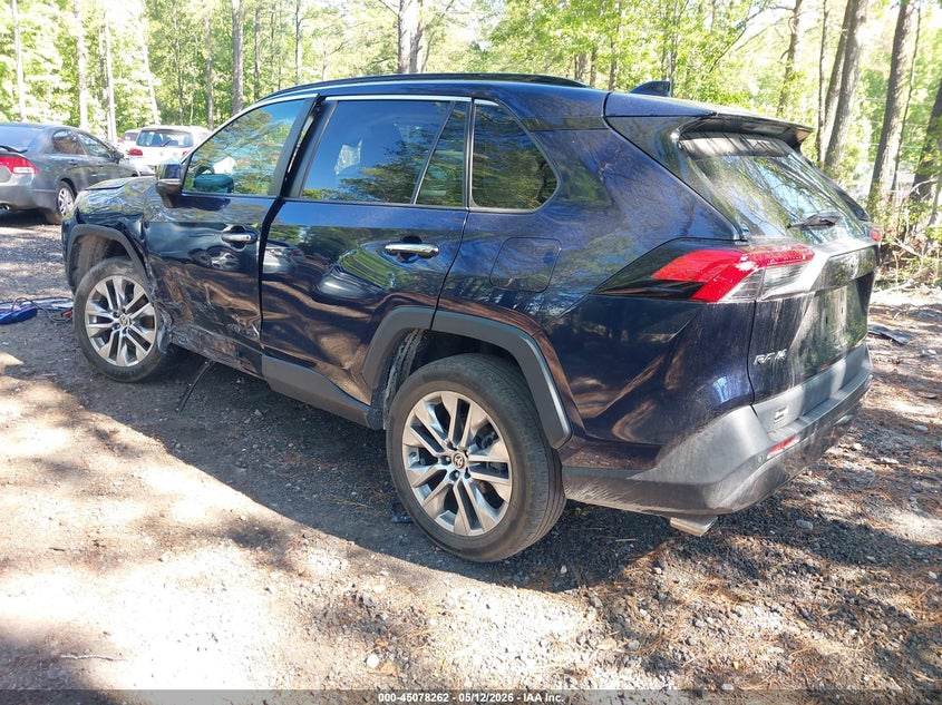 2021 Toyota Rav 4 VIN 2T3Y1RFV7MW131936 IAAI salvage auction — SIDE, Salvage Title, sold $7,900 on 2026-07-31 (photo 3)