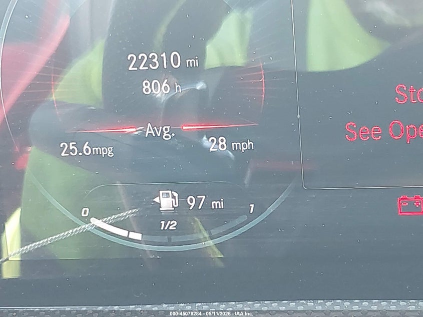 2021 Mercedes-benz Cla-klasse VIN W1K5J4GB2MN214455 IAAI salvage auction — FRONT END, Original (Texas), sold $14,950 on 2026-07-10 (photo 7)