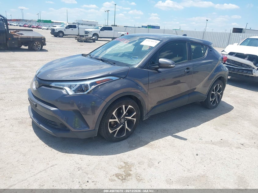 2019 Toyota C-hr VIN JTNKHMBX8K1025806 IAAI salvage auction — HAIL, Original (Texas), sold $5,100 on 2026-07-08 (photo 2)
