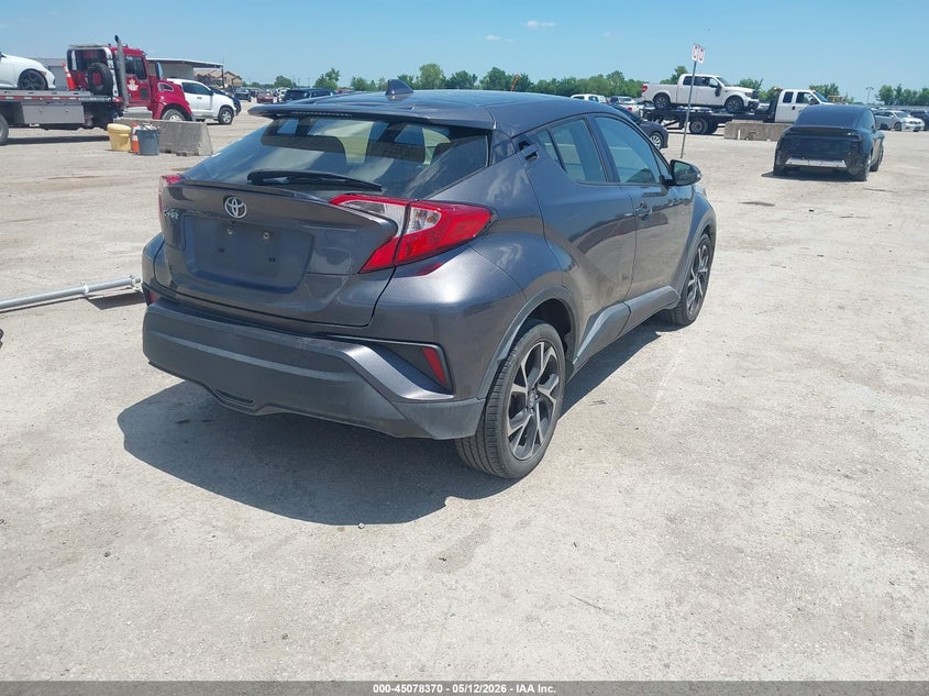 2019 Toyota C-hr VIN JTNKHMBX8K1025806 IAAI salvage auction — HAIL, Original (Texas), sold $5,100 on 2026-07-08 (photo 4)
