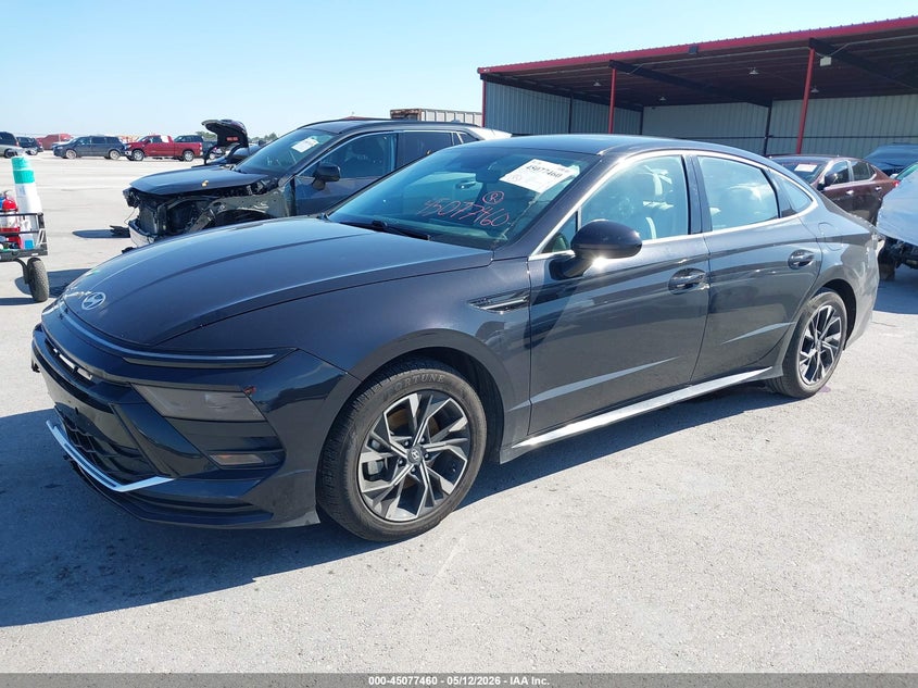 2024 Hyundai Sonata VIN KMHL64JA1RA412702 IAAI salvage auction — RIGHT FRONT, Original (Texas), sold $9,000 on 2026-07-30 (photo 2)