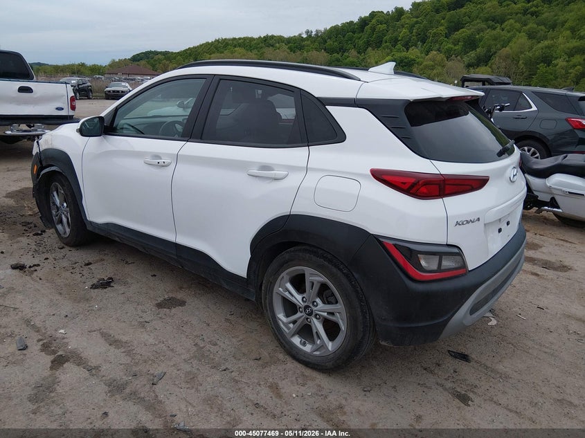 2023 Hyundai Kona VIN KM8K62AB7PU027682 IAAI salvage auction — FRONT END, Salvage (West Virginia), sold $2,600 on 2026-07-09 (photo 3)