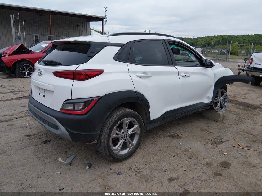 2023 Hyundai Kona VIN KM8K62AB7PU027682 IAAI salvage auction — FRONT END, Salvage (West Virginia), sold $2,600 on 2026-07-09 (photo 4)